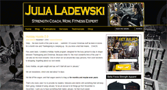Desktop Screenshot of julialadewski.com